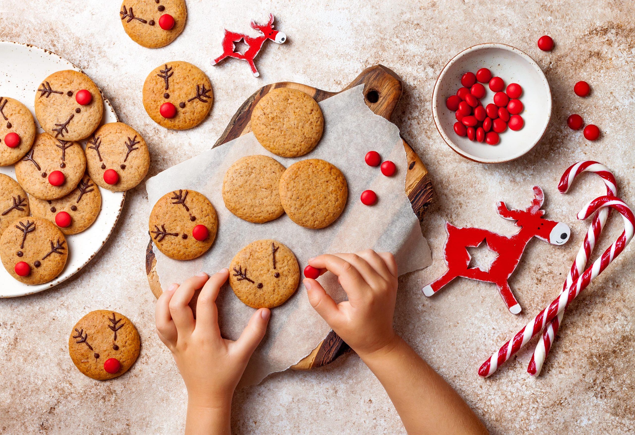 Recetas de una millennial: galletas navideñas con forma de reno